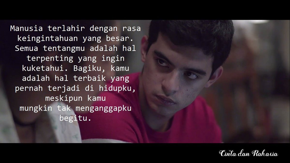 cintarahasiaNET's tweet photo. Ingin tahu segala tentang kamu 😊

#CDR2NET_18 #nontonNETjam5 https://t.co/tQaI1kzUhW
