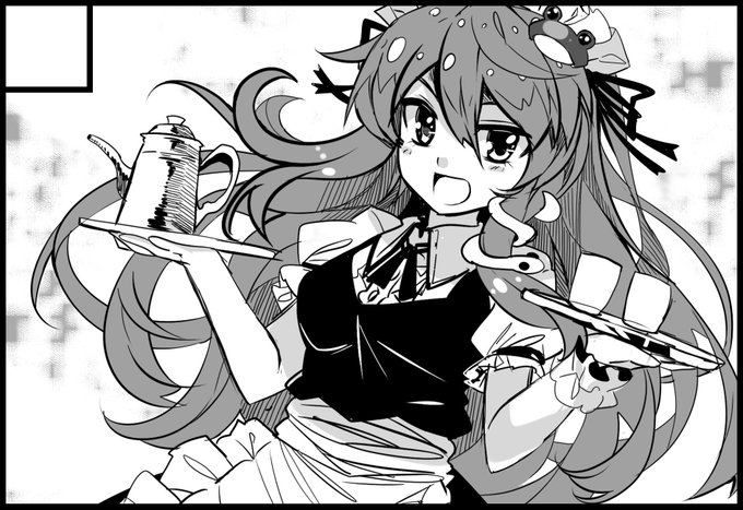 この前は間違えた告知をしてしまったので再度告知しますが、今年は3年ぶりに紅楼夢に参加します!スペースは【B-42ab 】です!
新刊は秋例大祭でも出す東方メイド画集の総集編です。 