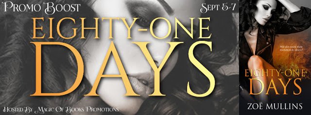 RealMuju's tweet photo. #PROMOBOOST & #Giveaway - EIGHTY-ONE DAYS by Zoë Mullins @zoe_writer https://t.co/8qMK4XJUYZ https://t.co/by9J2cvhYe