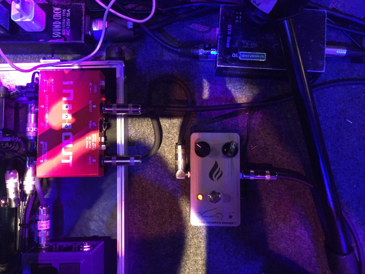 ヴィンテージ復刻 Mark kendrick Design FURNACE BASS DRIVE