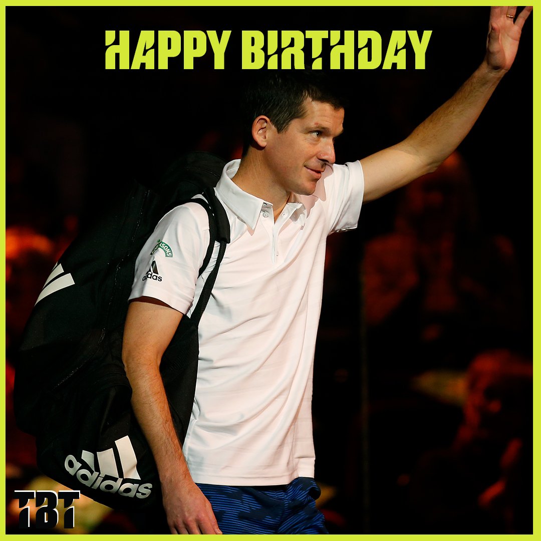 Happy birthday to a man who was our British number one for SEVEN years, Tim Henman! 