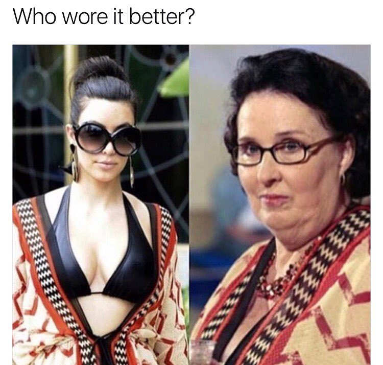 MensHumor's tweet photo. Bob Vance > Kanye https://t.co/4zL5SBXKtn