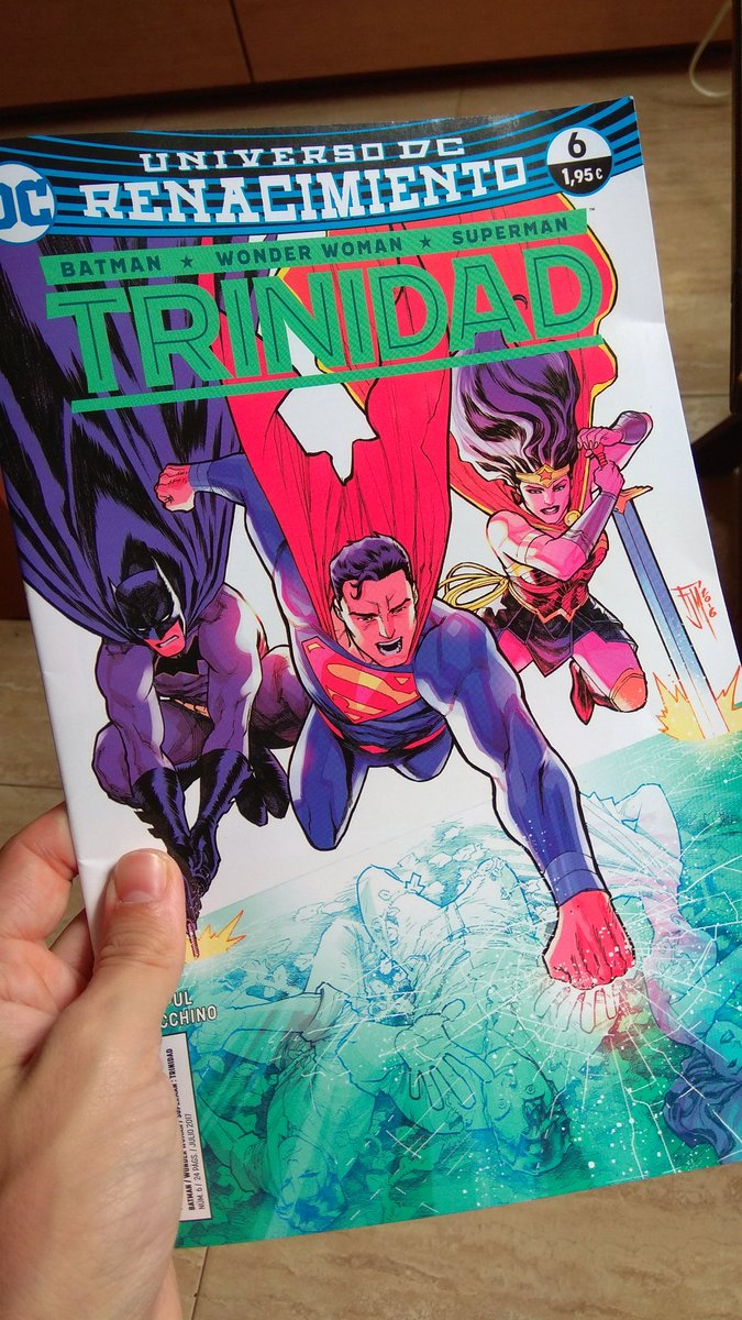 blue_sugus's tweet photo. Lectura: #Trinity6 #Trinidad #ECC #DCComics https://t.co/4euBOIawNw