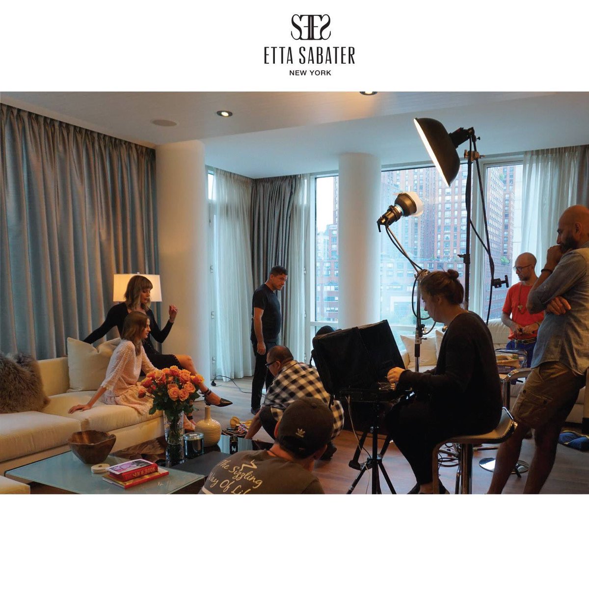 ettasabater's tweet photo. Behind the scenes from our SS 2018 Campaign. 🎬#BehindtheScenes https://t.co/4G9lpo3q5U
