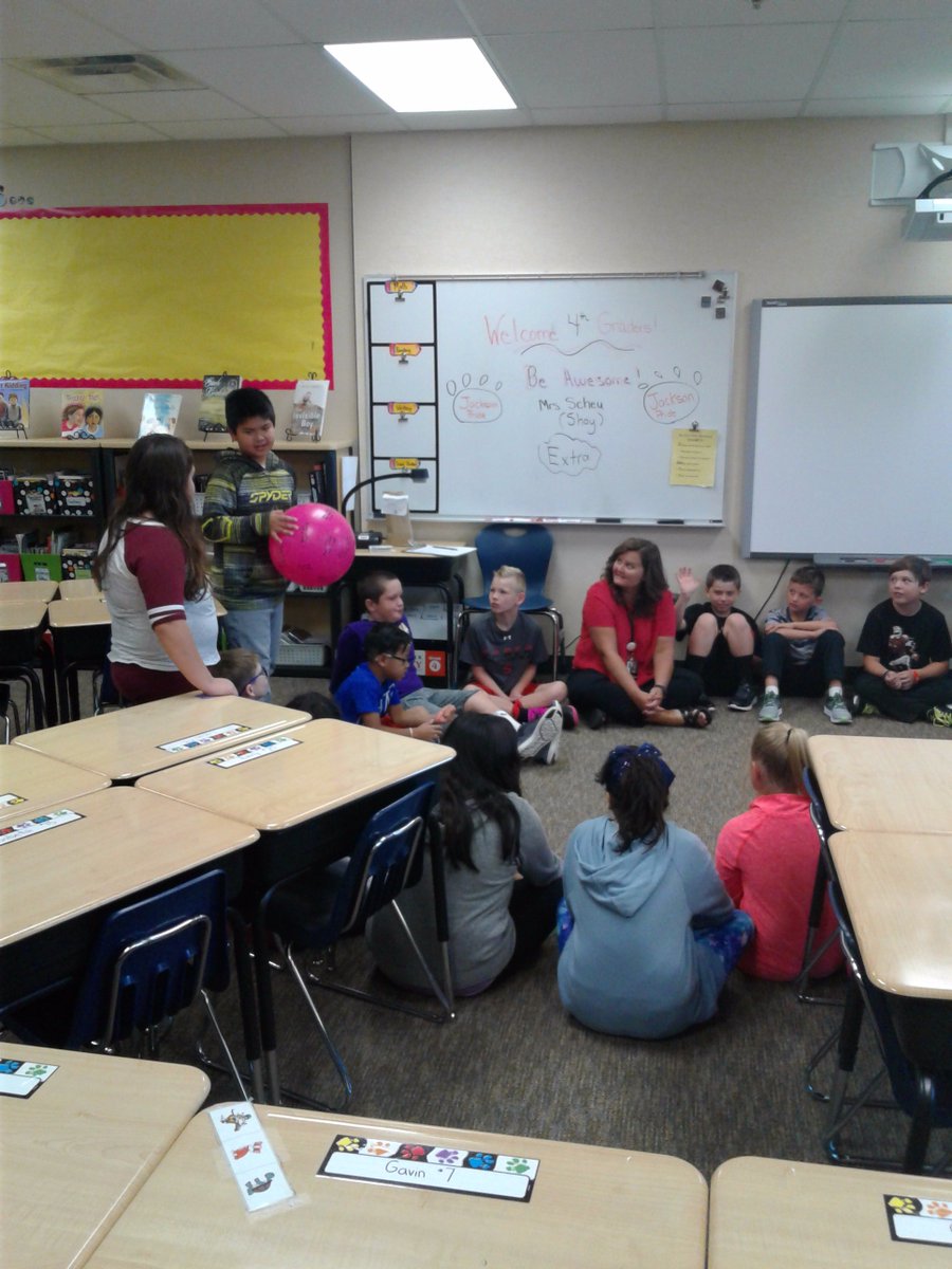 DougSchleif's tweet photo. Building relationships one day at a time as we start the school year at Jackson #JacksonPride https://t.co/9qT8KiFiQa