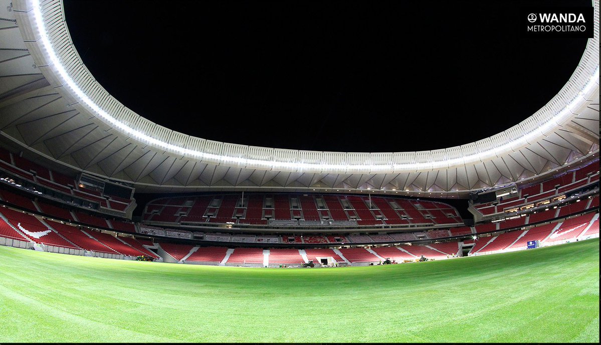 _BeFootball's tweet photo. Voici les premières photos du Wanda Metropolitano, nouveau stade de l'Atletico Madrid !

📷 @Atleti https://t.co/vSBvxV5ZeC