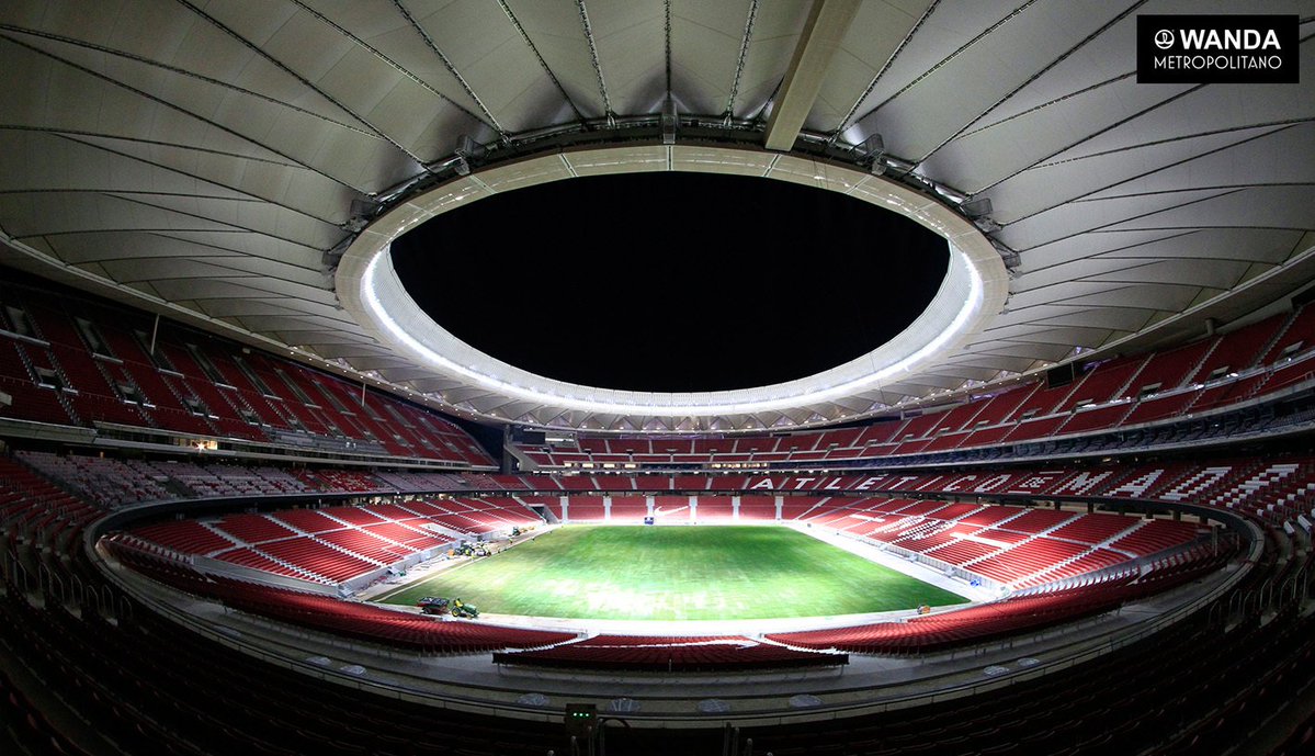 _BeFootball's tweet photo. Voici les premières photos du Wanda Metropolitano, nouveau stade de l'Atletico Madrid !

📷 @Atleti https://t.co/vSBvxV5ZeC