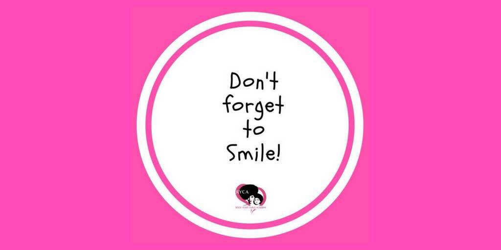 RycaEvent's tweet photo. Vergiss nicht zu lächeln und hab einen schönen Tag!
#smile #bestaccessoires #rycaa #rycaevent #rockyourcurls #rockyourcurlsacademy https://t.co/F4ZwECX7g0