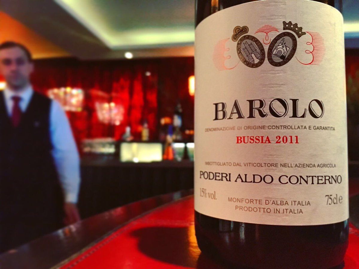 savoygrill's tweet photo. Barolo Bussia 2011 excels at presenting the fine details of the mighty Nebbiolo grape! #Bacchus #WineWednesday https://t.co/13M9nRlvvn