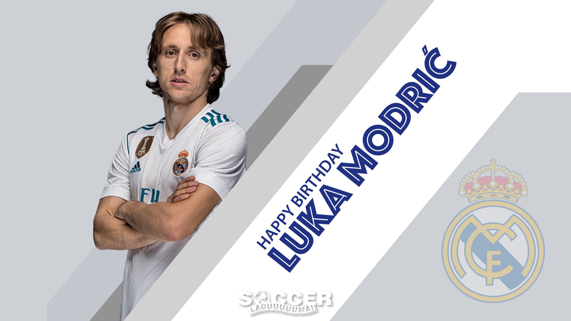 Join us in wishing Real Madrid s star midfielder Luka Modric a Happy Birthday. 