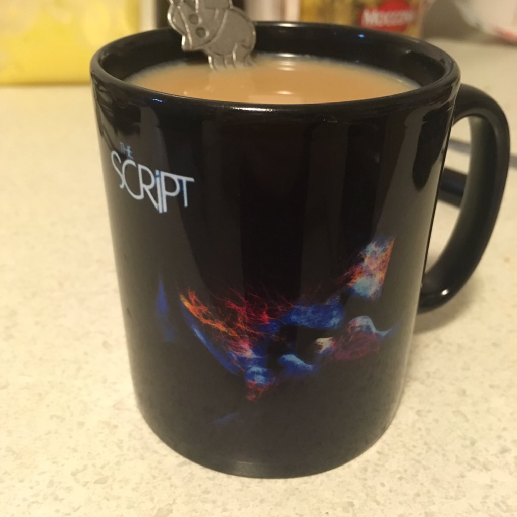 writing_script's tweet image. Who wants a cuppa? #TheScriptFamily ☕️