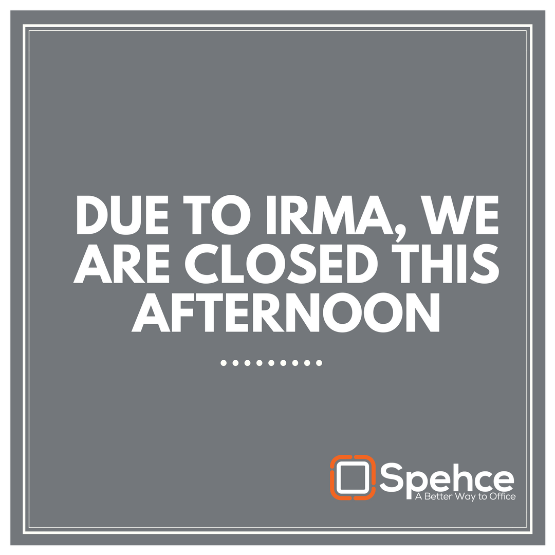 specepr's tweet image. Please note we will be closed this afternoon. Stay safe!