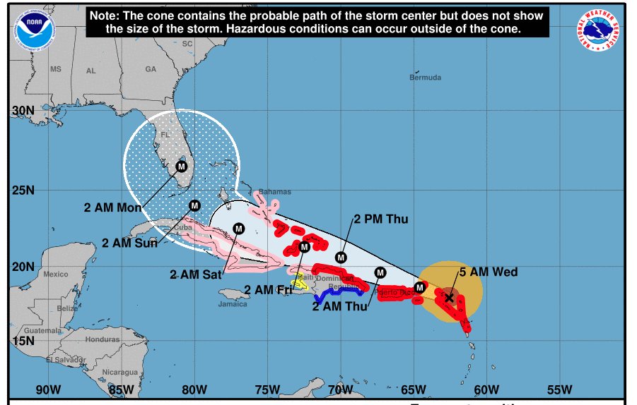 FlyTPA's tweet photo. Hurricane Irma remains a threat to west Florida. Operations are normal now but check with airline for flight info. #HurricaneIrma https://t.co/anm9OslNH2