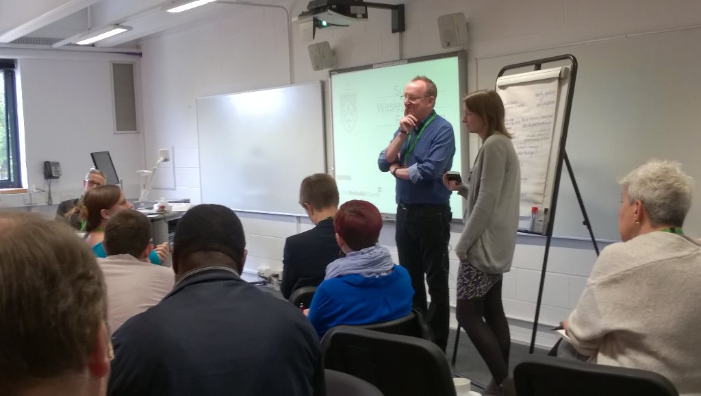 MethodistSRI's tweet photo. Seminars going well at Susanna Wesley Foundation #changingchurch conference https://t.co/29STrLcGKj