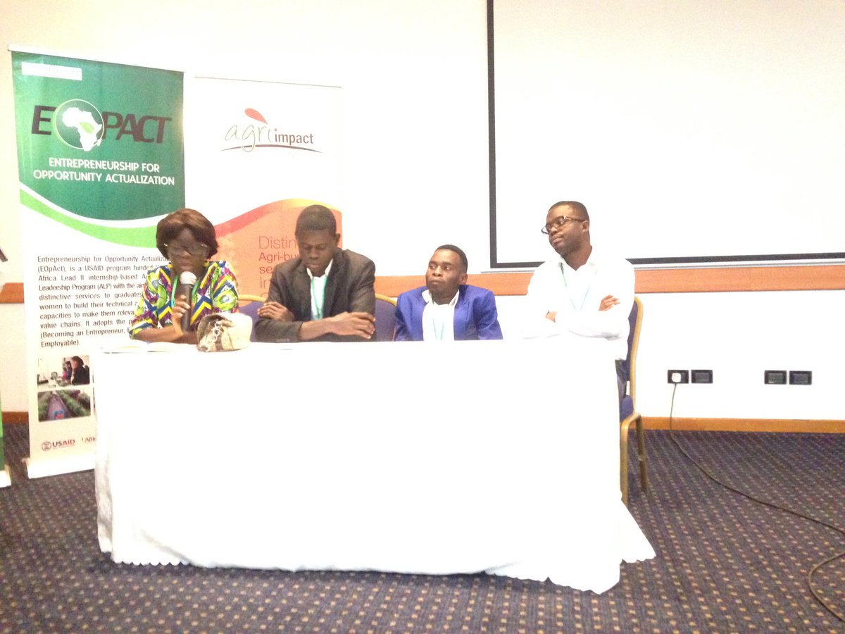 EOpACT_Ghana's tweet photo. Host firms and beneficiaries sharing experiences https://t.co/tlX7cgxgW2