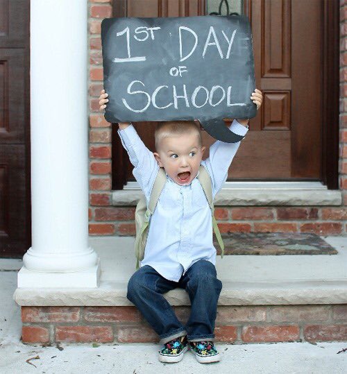 Churchvilleps's tweet photo. Reminder to kindergarten parents that today is a full day for SK/Year 2 students only. #Charger17 https://t.co/LaAlFaUuqV