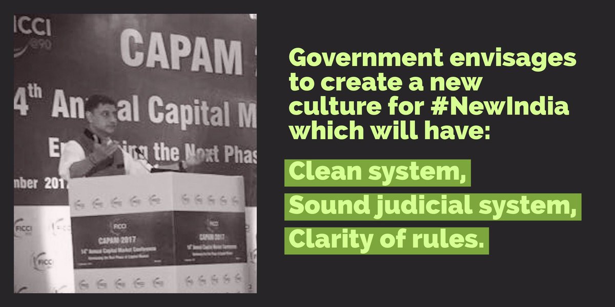 ficci_india's tweet photo. @rasheshshah @barugaru @jvij1967 @EdelweissFin @SecyP2DS @SEBI_India At #CAPAM2017 @sanjeevsanyal highlights the facets of #NewIndia https://t.co/ILFnz0H5sI