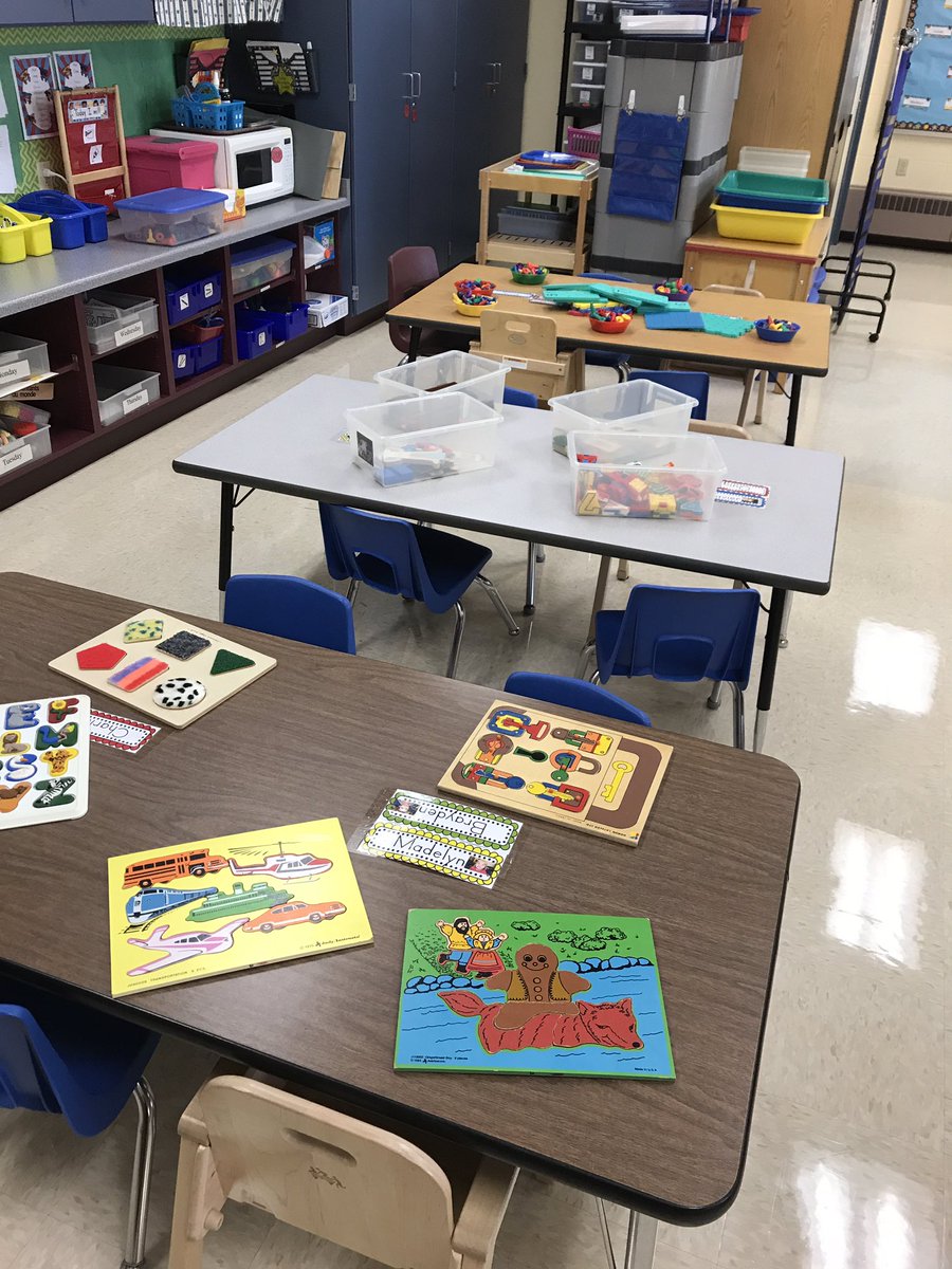 HVaneyckEC's tweet photo. Table activities are ready for the first day of Early Childhood! https://t.co/Mk5DdZ3KDY