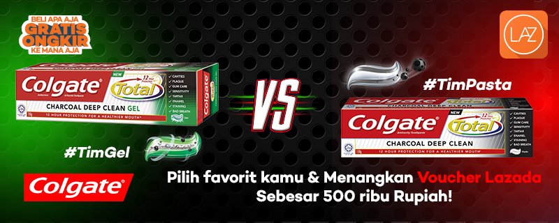 LazadaID's tweet photo. Kamu #TimGel atau #TimPasta? Yuk ksh tau jg alasannya biar dpt voucher 500K utk 2 org Lazadians yg beruntung!
#RabuMain https://t.co/bg13wGOTgC