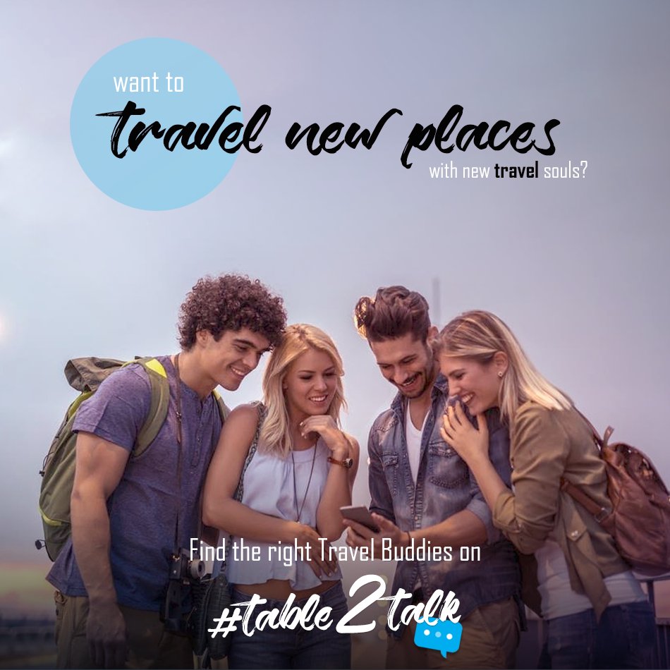 table2talk's tweet photo. #Table2talk is the platform where you can visit and connect with the new #TravelSouls.
https://t.co/BWRuIeKOwO https://t.co/LwNBN35B8n