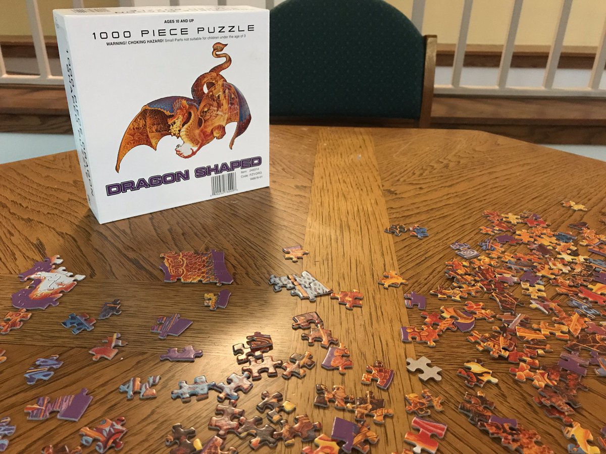 PackerPowerUp's tweet photo. Hey @austin_packers, stop by the IMC and help us with this puzzle. #winteriscoming https://t.co/e2fHEEV4FQ
