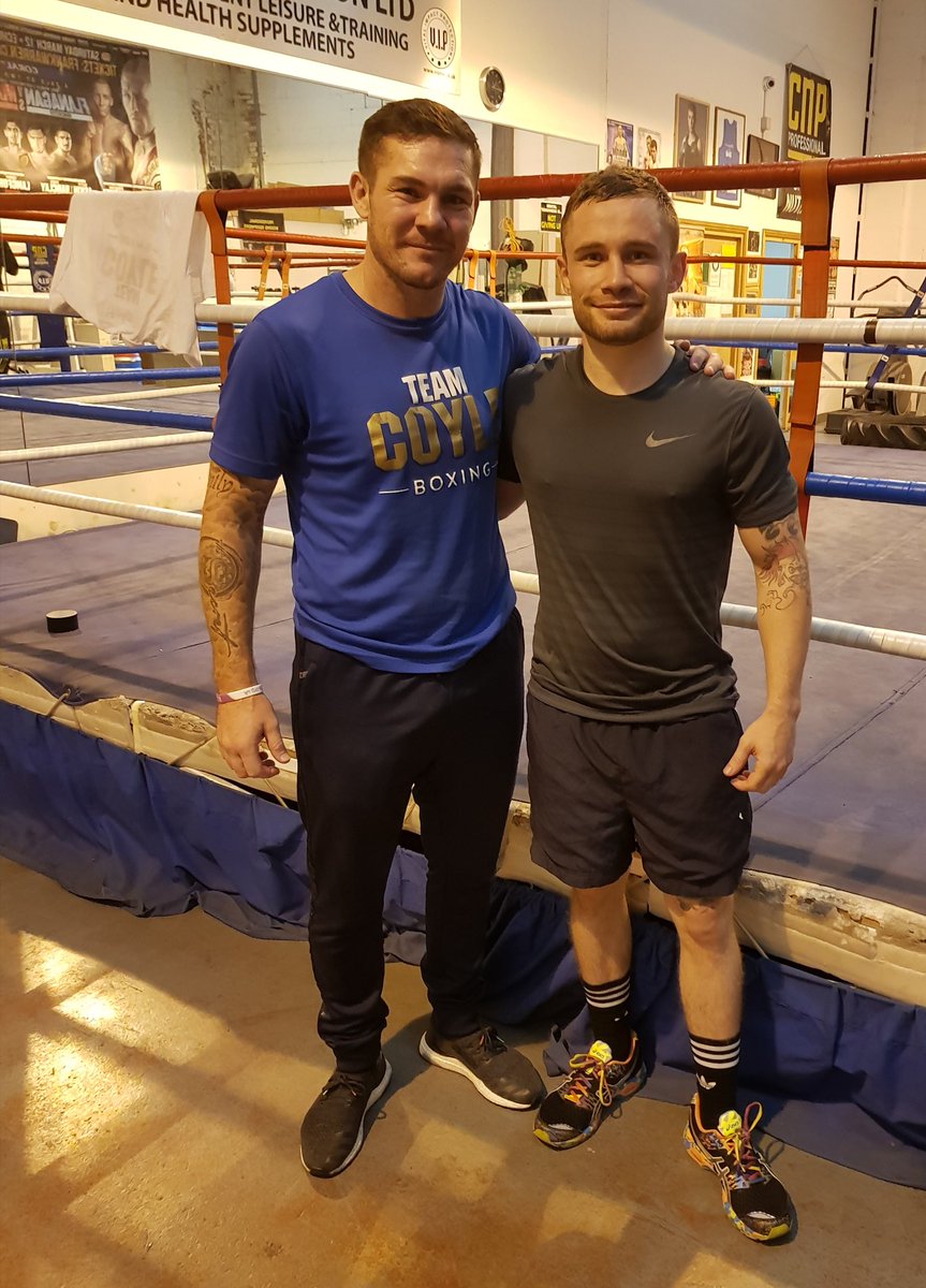 RealCFrampton's tweet image. Great to have linked up with my new trainer @JamieMoore777. The start of a new chapter in my career