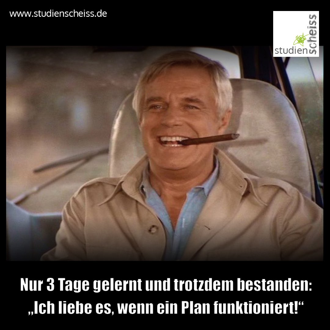 Ich Liebe Es Wenn Ein Plan Funktioniert Englisch