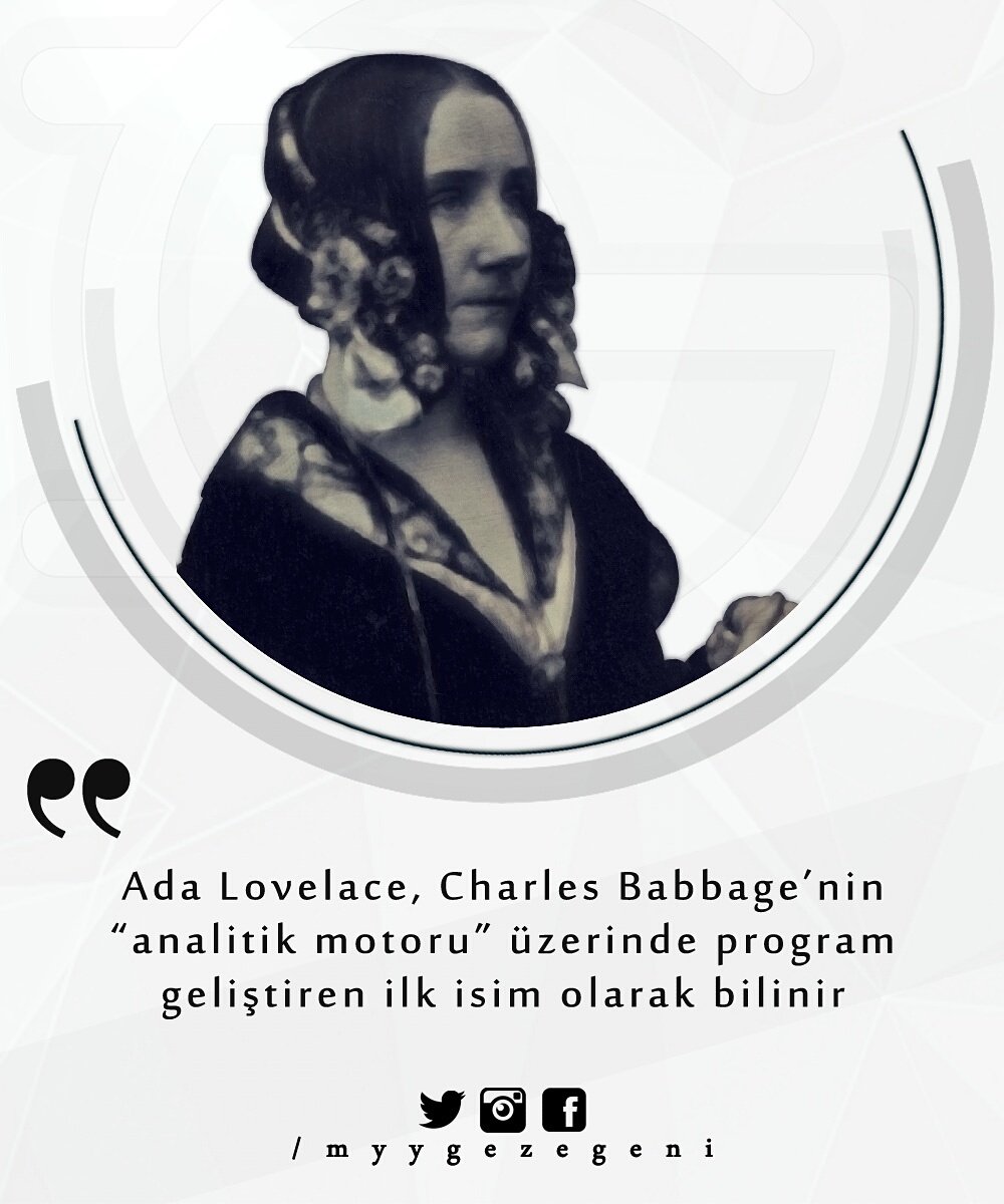 myygezegeni's tweet image. Ada Lovelace,
#woman #womandeveloper #womansoftware #software #programming #followme #design #myygezegeni
