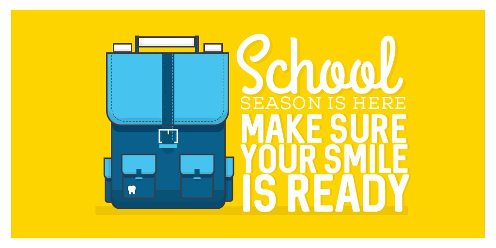 VibbertDentist's tweet photo. All ready for school? Want to get those teeth looking great? Give us a ring at 317-802-0649! https://t.co/gvHVB4yIhM