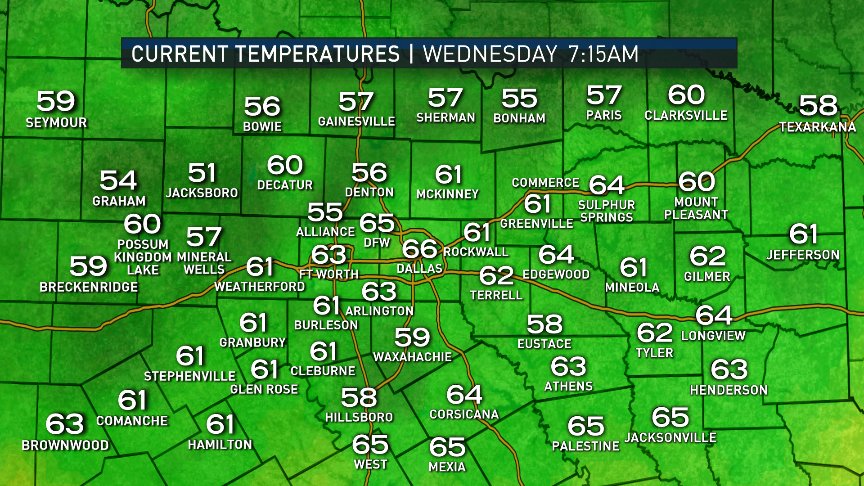 GrantJNBC5's tweet image. Update: Last time it was this cool in North Texas was May 25th!