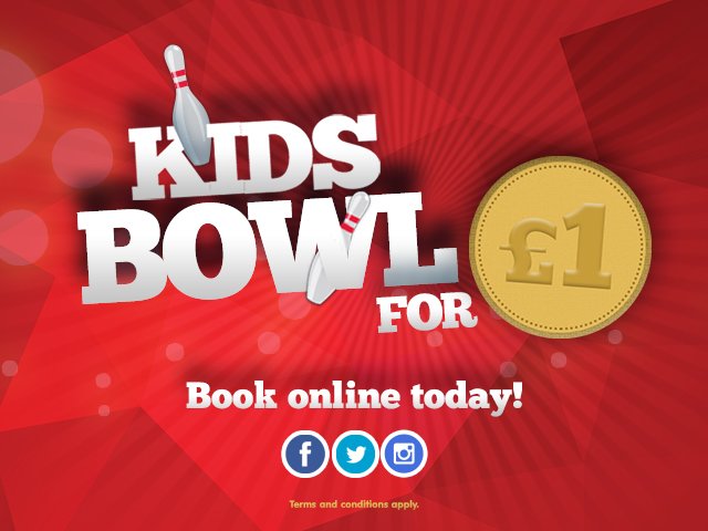 NamcoFunMetro's tweet photo. Back to school offer! Kids bowl for £1 when accompanied with a full priced paying adult. Book online today https://t.co/IJoe9RExLq https://t.co/CWPKgZtSec