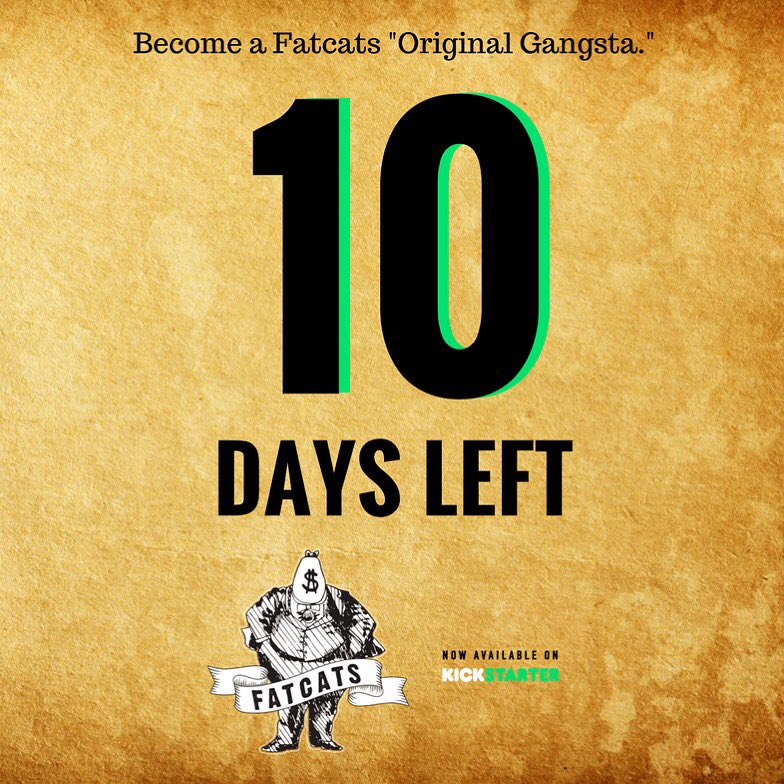 fatcatsthegame's tweet photo. Only 10 days left to become a @fatcatsthegame "original gangsta!" https://t.co/Wl8msRjcWF https://t.co/2WILssW4QS