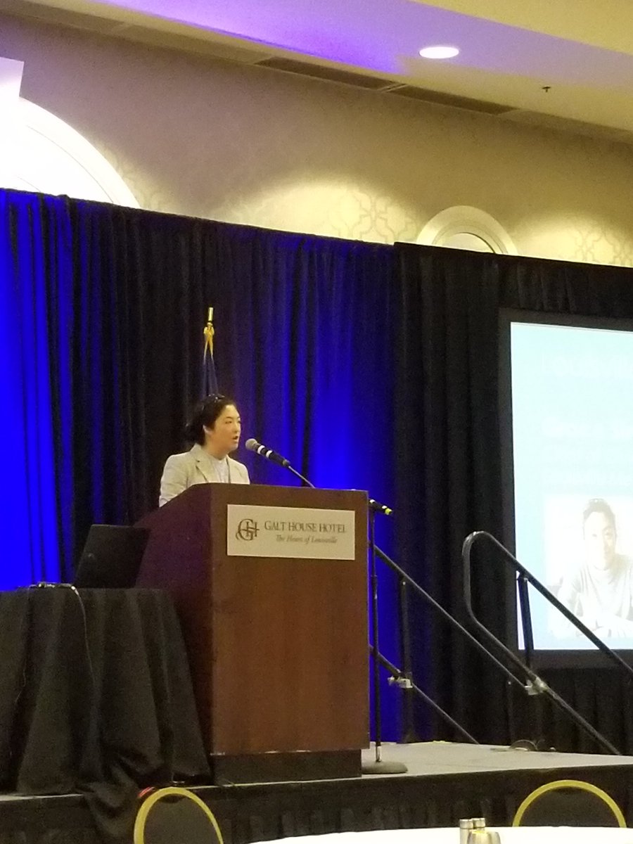 twbrush's tweet photo. Welcome to #Louisville from Grace Simrall Chief of Civic Innovation #KAMP #kygis https://t.co/jo27AmZcpX