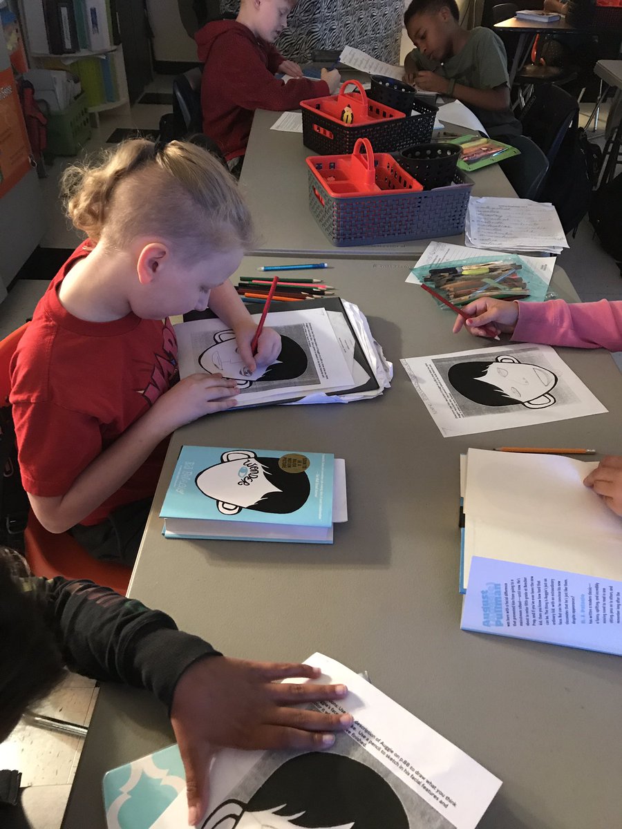 eduk8ur's tweet photo. Character interpretation. #wonder #choosekind #weloverhisbook @BristolSuper @Matlock_Jason11 https://t.co/kFxRjVdrvM