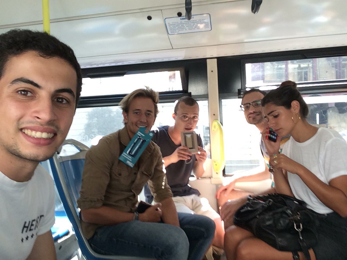thewineisgood's tweet photo. On our way to the secret spot of our third day of classes. @OptionEMadrid and @ESCPeurope teach you to deal with #uncertainty https://t.co/EwTNRvTDD4