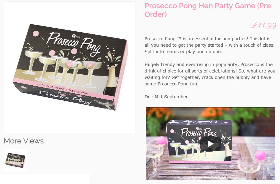 TipTopWedding's tweet photo. £11.99 each, great for parties, and #hendo's! https://t.co/MsAX7JQySP #henparty #prosecco #partiegames #games https://t.co/q69kuCJJfS