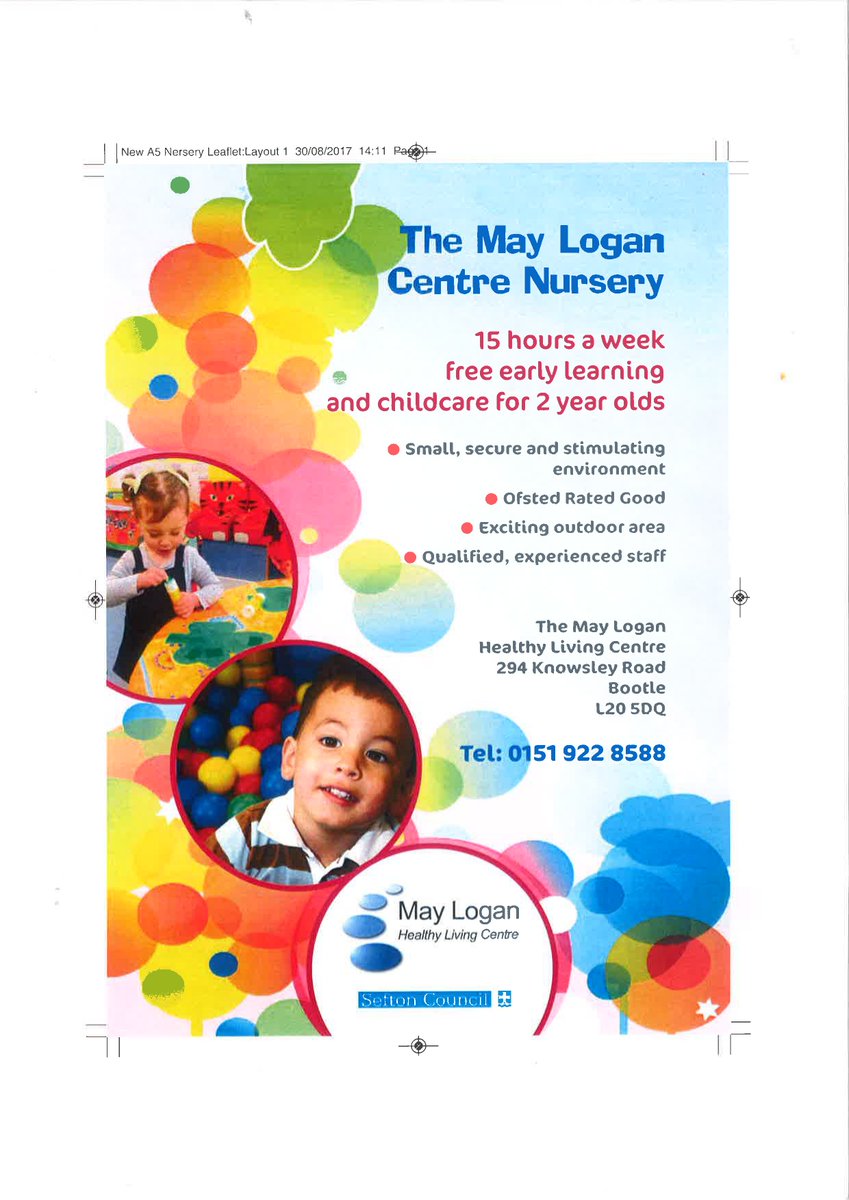 mayloganonward's tweet photo. Free Childcare places for eligible two year olds still available at our lovely crèche in the May Logan Centre. #freechildcare #maylogan https://t.co/COJbA9ZLHO