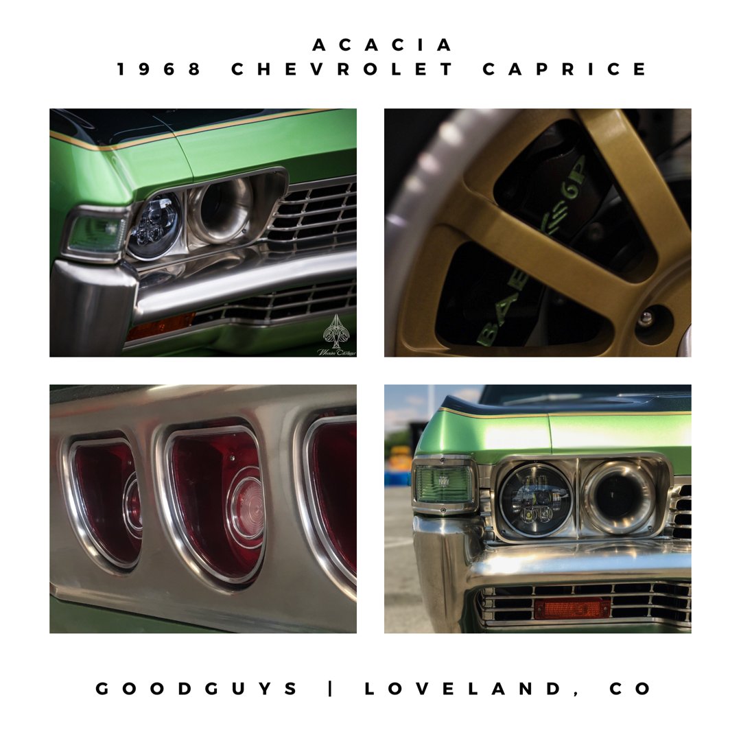 Acacia is headed for #Loveland #Colorado <a href="/goodguys/">Goodguys Rod & Custom</a> #carshow this weekend! #chevy #caprice #showcar #protouring #custom #weavercustoms