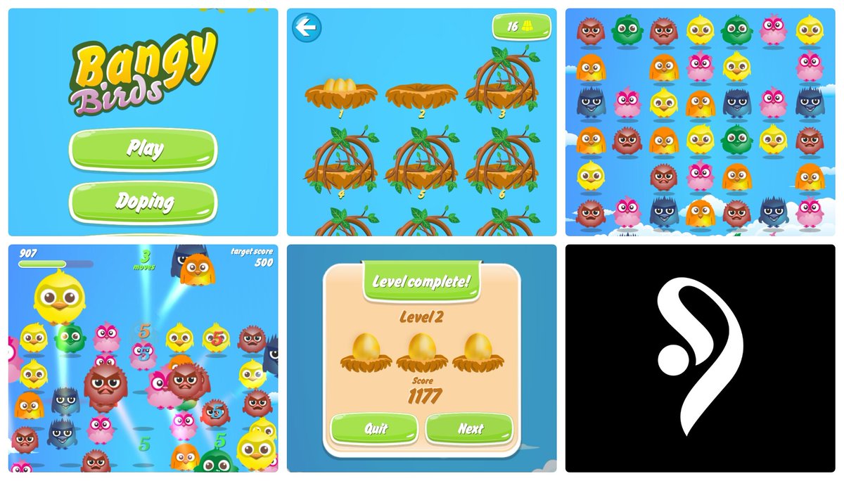 Igdeecom's tweet photo. Bangy Birds - Android Game - Puzzle Match3

https://t.co/3hd4zTCoM9

#android #game #match3 #puzzle #bangy #angry #birds #mobile #funny https://t.co/4xRHusnltJ