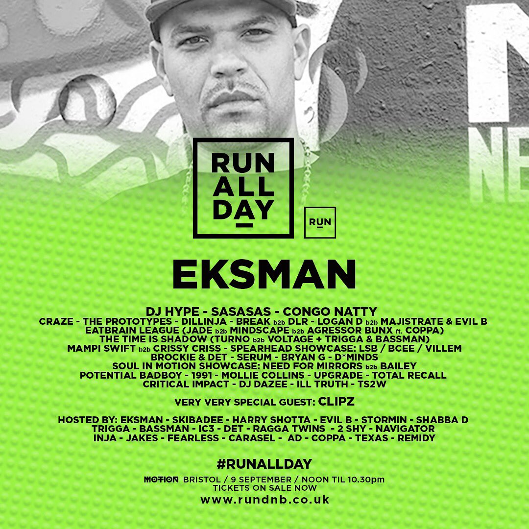 Eksman_mc's tweet image. The big @RunBristol this Saturday! Catch me 6-7pm for some Guaranteed Carnage 🔥🔥🔥🔥