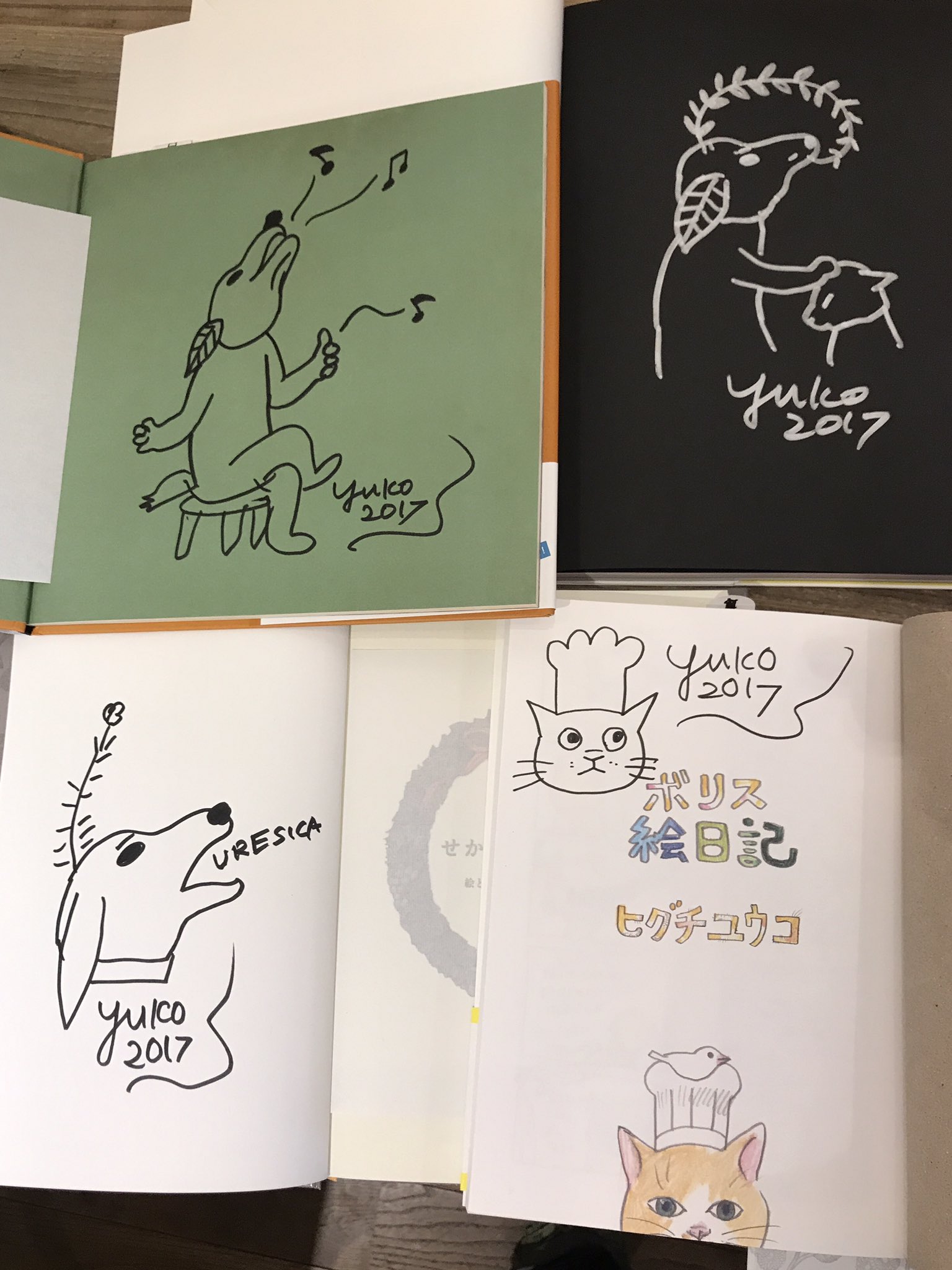 送料0円 ヒグチユウコ サイン本2点セット アート エンタメ Williamsav Com