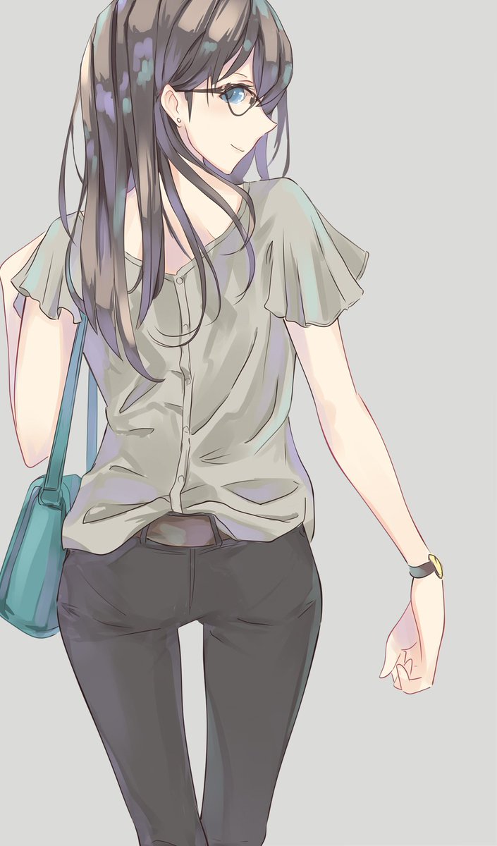 「#自キャラが誰かの性癖に刺さってほしい
オフィスカジュアル好きって人、もっといる」|しんたろ@コミティアA-71aのイラスト