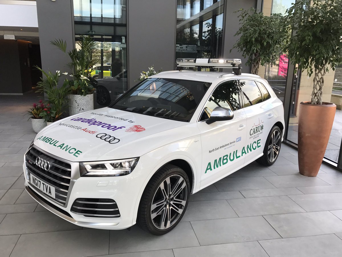 Pottsy47's tweet photo. @NEAmbulance new set of wheels #CCARU https://t.co/w7HEEKMiA7
