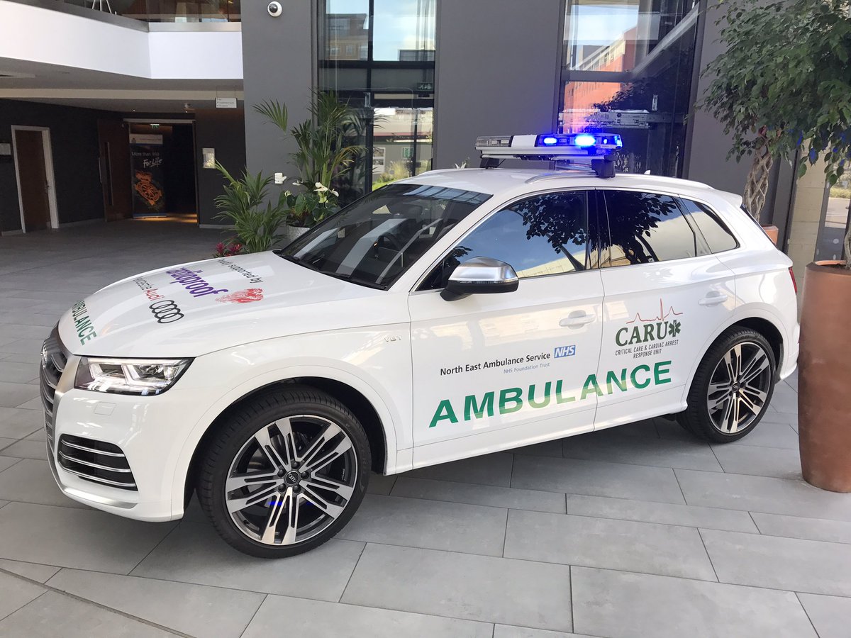 Pottsy47's tweet photo. @NEAmbulance new set of wheels #CCARU https://t.co/w7HEEKMiA7