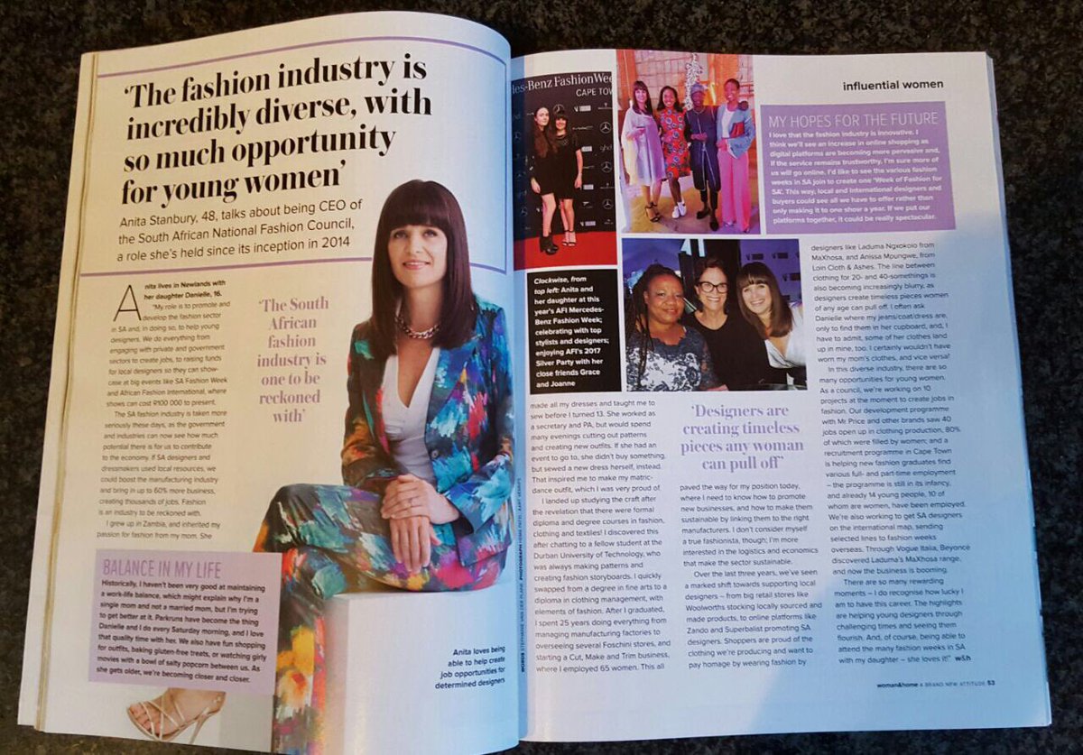 Every postgrad programme needs some star power. Our MPhil 2016 cohort has <a href="/buySAclothing/">Anita Stanbury</a>, who's featured in this month's <a href="/womanandhome/">woman&home</a>!