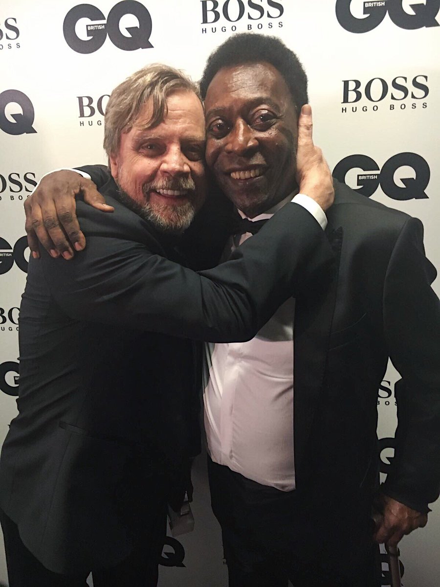 MarkHamill's tweet photo. My intro by @simonpegg moved me deeply-@JaredLeto's kind words choked me up-Met the #G8 @Pele &amp; @SadiqKhan gave me hope for America! #Thanks https://t.co/Qh1UO8REBv
