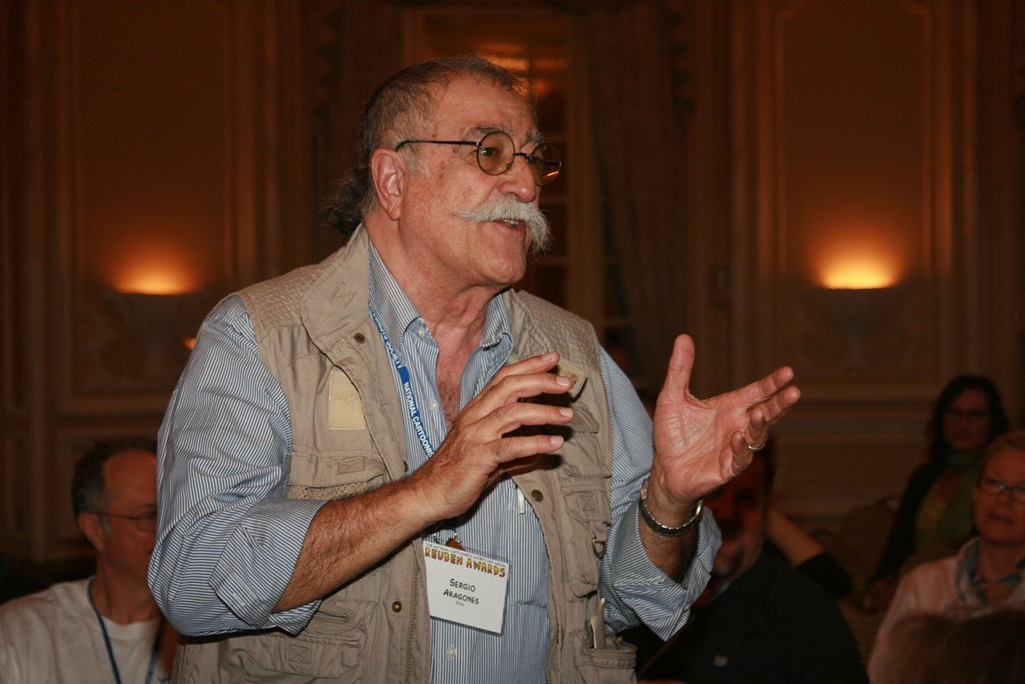 Today in Comics History: Happy 80th birthday to Sergio Aragones, who was born on Sep 6, 1937. 