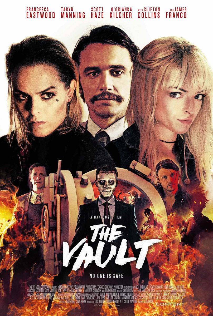 ContentBoxOff's tweet photo. "Loved this film so much that I almost put it on for a second watch" @Nightmar1sh Pre-order #TheVaultMovie now! https://t.co/Oi7BGX3Eyn https://t.co/h56bpO7E45