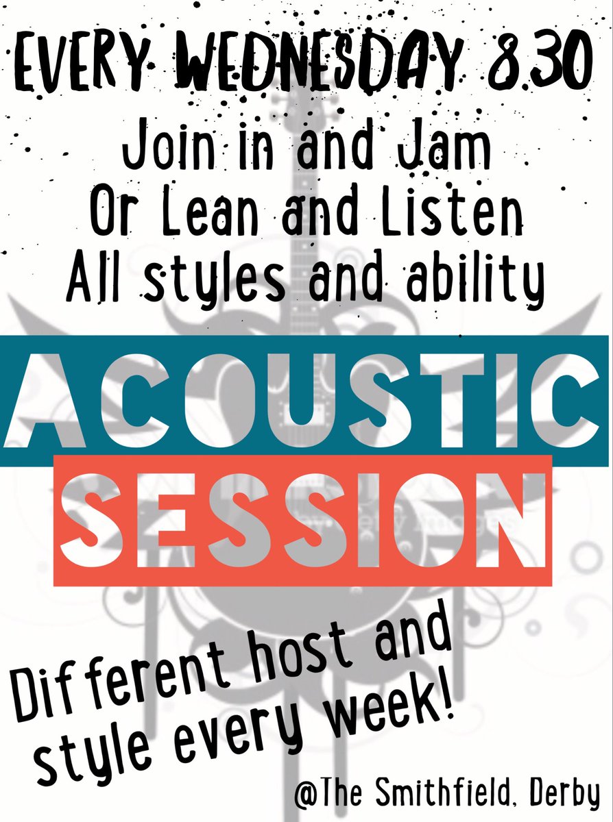 smithfieldderby's tweet photo. Who knows who'll turn up tonight? #acoustic #session #openacoustic @gr8musicvenues @In2theradio @midsmusicscene host tonight Ed Hulse 🎶 https://t.co/Cy0fSJjwVj