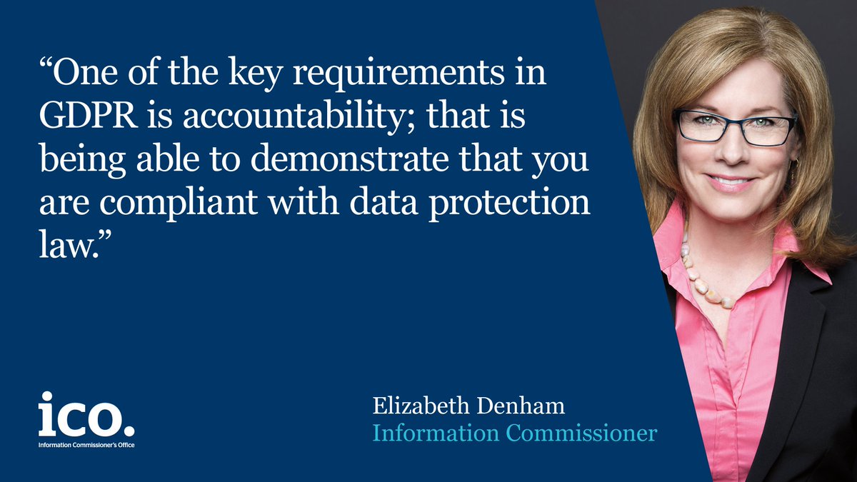 ICOnews's tweet photo. What is the GDPR accountability principle and how can a business demonstrate compliance? https://t.co/2vGO1XKJo7 #ukbizhour #bizhour https://t.co/3Hax0m8Fd6